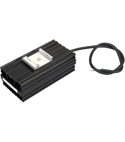 Chauffage D’armoire électrique 120-240V – Élément En Aluminium, Constante Température, Montage Sur Rail DIN