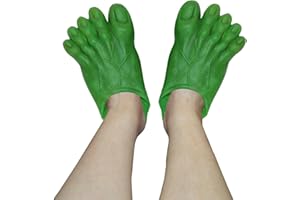 RUNSMOOTH Jumbo Pies descalzos Halloween Cosplay Pies gigantes Count Zapatillas Disfraz MasqueraProps Halloween