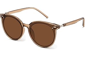 livho Sunglasses Crystal Brown Frame/Brown Lens DK006