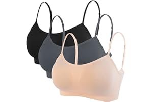Litthing Reggiseno Sportivo da Donna Reggiseno Comodo Senza Cuciture Top Imbottito da Donna Spalline Regolabili Reggiseno Canotta Sport Senza Fili Top Corto per Yoga Fitness Esercizio