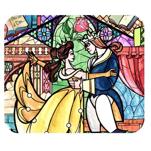 Custom Gaming alfombrilla de ratón, Oficina Accesorio de regalo, Beauty And Beast Mouse Pad Mousepad