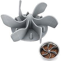 Ciotola Slow Feeder Per Cani Doweiss | Anti-Ingozzamento In Silicone Con Base Antiscivolo - Foto 4