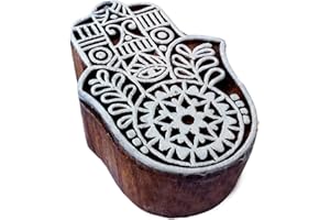 Royal Kraft Wooden Stamps DIY Fabric, Textile, Clay, Pottery, Paper, Henna Printing Blocks THItag009