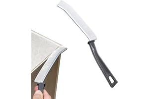 PRATVIDER spazzola per fessure, spazzola per pulizia fessure, spazzola per la pulizia delle fessure, spazzola per la pulizia delle fessure delle finestre, Cleaning Brush | Hard-bristled Crevice Gap Cleaning Bru