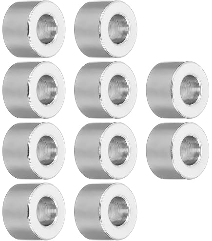 Lot De 12 Entretoises (spacers) Acier Inox - Alésage 12mm X Diam. 20mm X Long. 12mm - Zaplyte