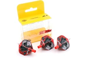 CUESOUL TERO AK4 Alette per Freccette Standard/Sottili Forma con Motivo Accattivante, Set di 3 Pezzi