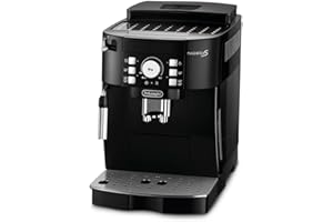 De'Longhi Perfetto Magnifica S ECAM21.110.B Macchina da Caffè Automatica per Espresso e Cappuccino, Caffè in Grani o in Polvere, 1450 W, 1,8 lt, Nero
