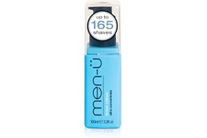 men-ü High-performance Shave Cream, For men With Long Lasting/Ultra-Concentrate Formula with Tea Tree Oil/Lubricants & Moisturisers, 100 millilitres