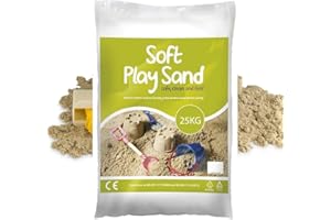 HADLEY HOME & GARDEN Hadley - Sabbia da gioco per bambini, 20 kg (25 L)