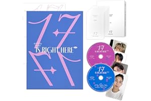 SEVENTEEN - BEST ALBUM [17 IS RIGHT HERE] (DEAR Ver. - Random Ver.) Ounbox + Hardcover Binder let + Lyric R + Random Photocard + 2 Pin badges + 4 Extra Photocards