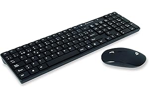CONCEPTRONIC ORAZIO01ES Wireless Keyboard+Mouse,ES, Schwarz