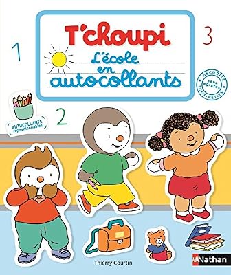 Nathan L'école en autocollants - Dès 2 ans
