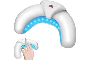 FLOVERKITY Appareil Mycose des Ongles des Pieds – avec lumière bleue 470 nm et lumière infrarouge 910 nm – pliable avec écran numérique et minuterie– Matériaux respectueux de l’environnement