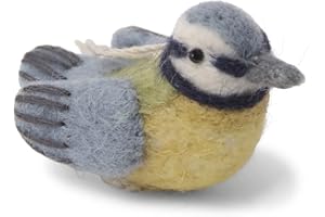 ‎ÉN GRY & SIF En Gry & SIF - 15213 - Baumanhänger, Blaumeise, Mehrfarbig, Filz, 7cm, Handarbeit