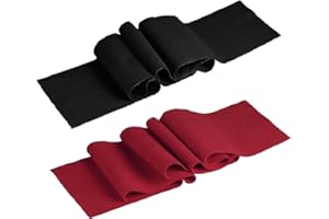 JSUOEO Paño para Cubrir Teclado de Piano, 2 PCS Funda para Teclado y Piano de 88 Teclas 125 x 15 cm Paño Antipolvo para Teclado para Teclados Electrónicos y Pianos Digitales