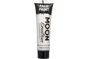 Moon Creations Tubes de peinture pour le visage et le corps | Peinture pour le visage prête à l'emploi | Sans cruauté | Peinture faciale pour enfants, adultes, festivals, Halloween et plus encore