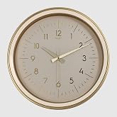 Galaxy Premium Series Classic Design Silent Mechanism Latin Digit 35cm Wall Clock Outdoor Gold
