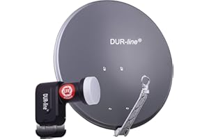 DUR-line Select 75/80 Kits d'antennes de satellite – LNB, commutateur multiple