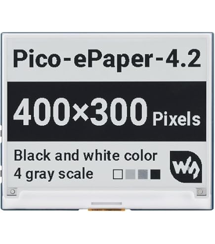 LUCKFOX E-Paper ESP32 Draadloos Driverboard – WiFi En Bluetooth, Ondersteunt BMP/JPEG/PNG, Ideaal Voor Elektronische Prijslabels, Visitekaartjes En Informatieborden