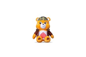 Basic Fun Care Bears x Stranger Things Tenderheart Bear as Lucas – 22 cm Fun Size Plush – Limited Edition Collectible – Gift for Stranger Things Fans