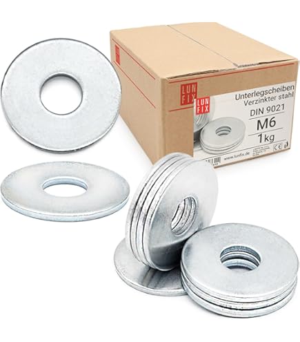 Connex KL4180038 - Rondelle, Zincate, DIN 440, 1.000 G, 11 X