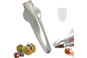 Mino plus Coupe Chataigne,Inoxydable Pince à Châtaignes,Outil de Cuisine pour Châtaignes,Convient Noix, Fruits à Coque, Amandes Ou Autres Noix