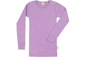 DILLING Haut à Manches Longues en Laine de mérinos pour Enfant