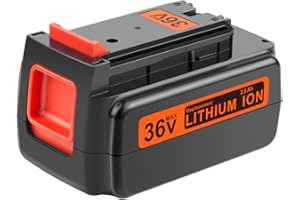 EICHXO 36V 2.5Ah Batería para Black Decker 36V BL20362 BL2536 LBXR36 LBXR2036 LBX1540 LBX2540 LBX2040 LBX36 LST136W LST540 LCS1240