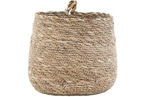 House Doctor Cesta para Colgar, Gres, Crema, 18 x 18 cm