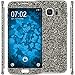 Produktbild 2 x Glitzer-Folienset für Samsung Galaxy S7 Edge schwarz PhoneNatic Schutzfolien