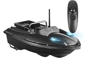 AHWZ Fishing Bait Boat-Fish Finder 1.5kg Loading 500m Remote Control Fishing Bait Boat RC Boat