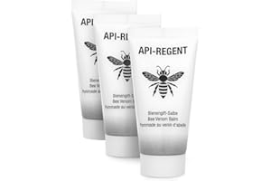 ‎SCHLOßWALD-BIENENGUT API-REGENT Die ECHTE Bienengift-Salbe - Kräuteröl-Salbe mit naturreinem Bienengift – natürliche Hautpflege – 3x 50ml