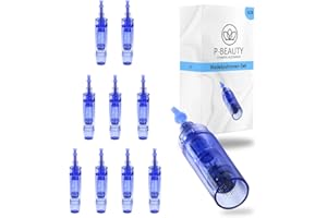 ‎P-BEAUTY COSMETIC ACCESSORIES P-Beauty - Universal Nadelpatronen für A1 Dermapen Gerät - Microneedling mit Micronadeln für Hauterneuerung, Anti Aging, Aknenarben, Pigmentflecken - für alle A1 Derma Elektrik Pen - 10x 36-Pins