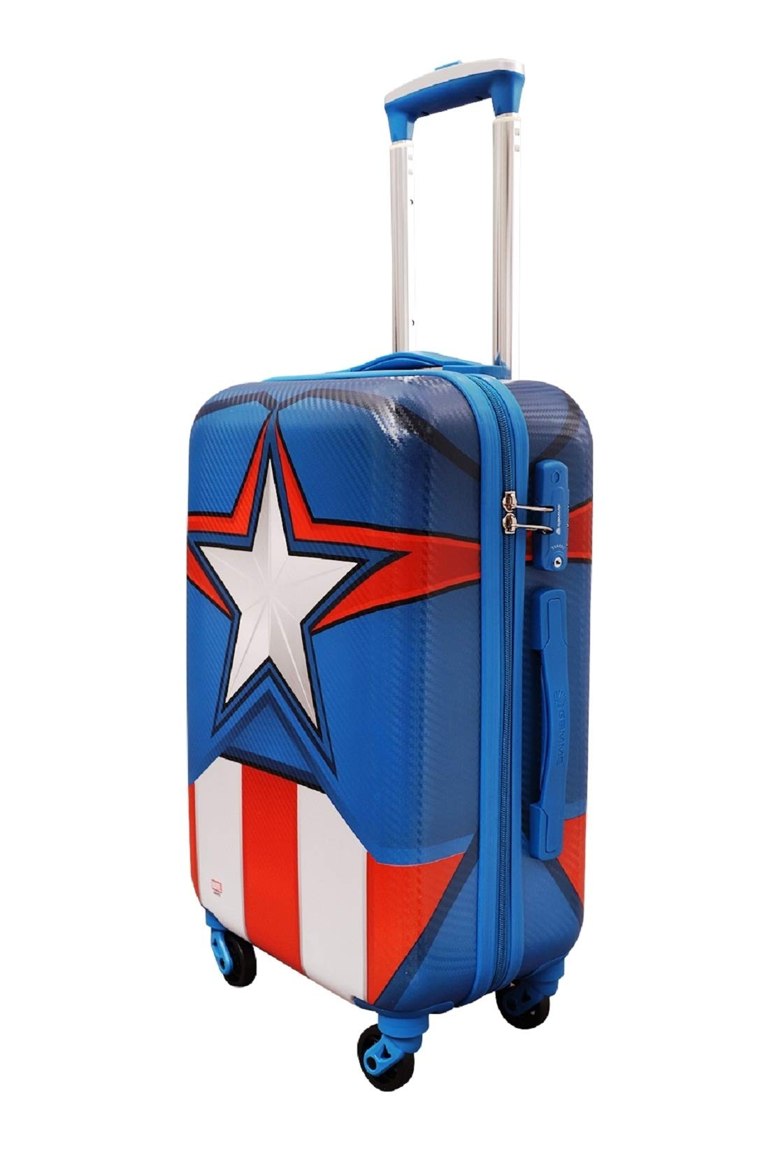 GAMME Marvel Avengers Polycarbonate 55 cms Multi Colour Hardsided Cabin Luggage (GM18RGT042)