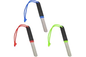 BELIHOME Schleifstein für Angelhaken, 3 Stück Angelhaken Schärfen Datei Tool Doppelseitig Angelhaken-Schärfer Tragbares Schleifwerkzeug, Hängende für Outdoor Angeln