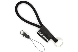 ‎STYLECTED stylected Schlüsselband kurz als Schlüsselanhänger (15cm) - Band mit Ring für Schlüssel, Ausweis, Handy, Kamera - Lanyard für Herren, Damen & Kinder