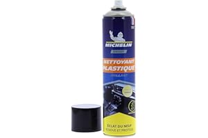 MICHELIN Expert 009498 Nettoyant Brillant Plastiques Voiture, Renove et Protège, Vanille, 600 ML