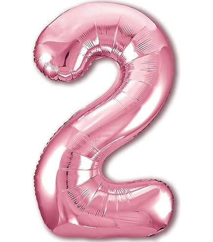 Rosegold-Folienballon Zahl 3 – Stehend, 38 Cm Hoch, Ohne Helium Für Geburtstagspartys