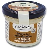 Corsevilla - Cured Goat Cheese Cream - Caramelized Onion - Cheese Spread - Gourmet - Caramelized Onion - 1 unit - 100 g unit