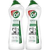 Cif Krem Yeni Nesil Y&uuml;zey Temizleyici Amonyak 750 ml 2li paket