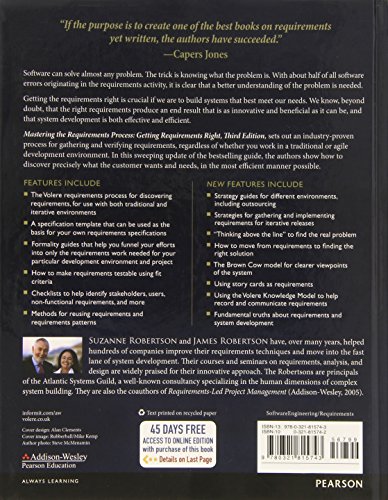 Livres Couvertures de Mastering the Requirements Process: Getting Requirements Right