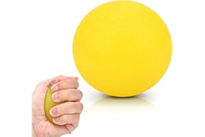 Yosoo Health Gear Palle di esercizio fisioterapia a Mano Palla Anti-Stress per la Mano, Palla di terapia di Massaggio in Silicone per il sollievo dello Stress di esercizio