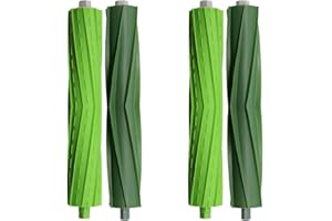 UPUPDAY Ricambi di Spazzole in Gomma per iRobot Roomba i7 i7+ i3 i3+ i4 i4+ i6 i6+ i8 i8+ E5 E6 E7 Spazzola Rullo di Ricambio per Roomba i7 i7 Plus