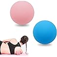 DAYONG 2 Pack Massage Lacrosse Ball, Silicone Muscle Fitness Massage Ball, Suitable for Deep Tissue Massage Myofascial Release Trigger Point Full Body Relax Relief Sore Muscles. (M-1)