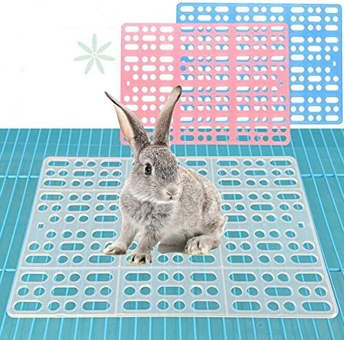 TeaQ Pet Mat Foot Protection for Rabbits Guinea Pigs Chinchilla Hamster Habitat Décor Pack of 2 Pcs