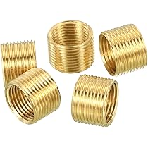 Adattatori Filettatura M12 A M10 - Set 15 Dadi In Acciaio Zincato Per Lampade E DIY - Foto 4