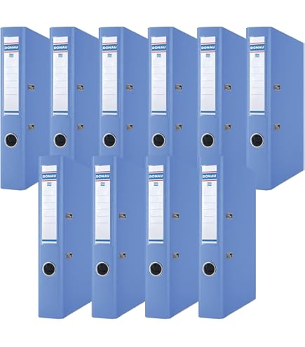 DONAU Premium Ordner Schmal 10er Pack/DIN A4 / 5 cm / 10 Stück/Weiße DONAU Premium Ordner Schmal 10er Pack/DIN A4 / 5 cm / 10 Stück/Weiße