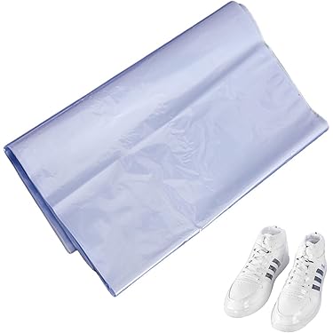 PATIKIL 150 x 40 mm geperforeerde krimpbanden, 400 stuks PVC warmte