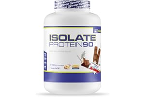MM SUPPLEMENTS - Isolate 90 CFM - 1.8 Kg - Choco Milk - Proteína de Aislado de suero CFM - Con Aislado de Suero Provon 295 de Glanbia - Ayuda a Aumentar la Masa Muscular - Suplemento Deportivo