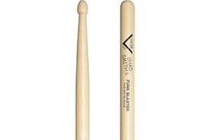 Vater CHADW Chad Smith's Funk Blaster Hickory Wood Tip Drum Sticks, Pair